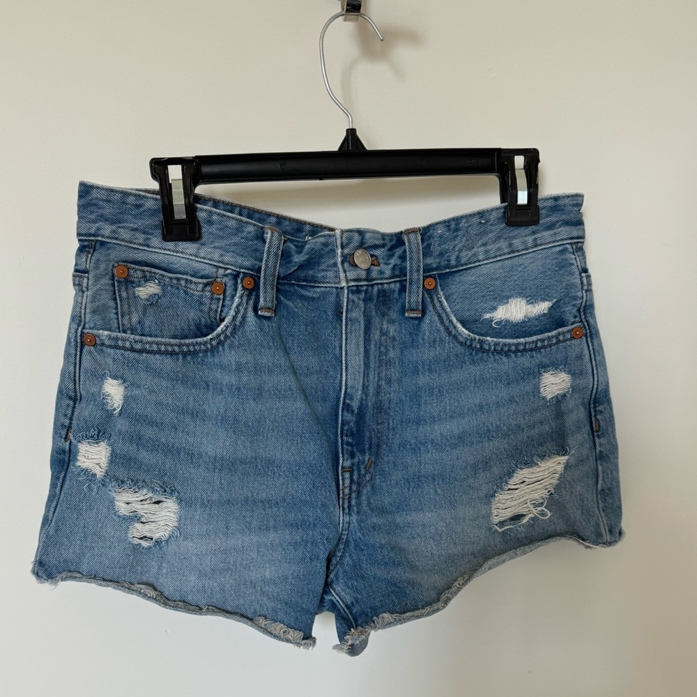 Madewell Relaxed Denim Shorts size 28